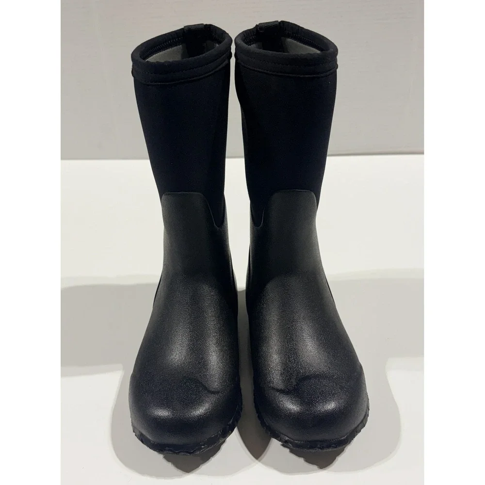 BOGS K Range - Kids Waterproof Boots - Black Neo-Tech Insulated - Youth Size 3